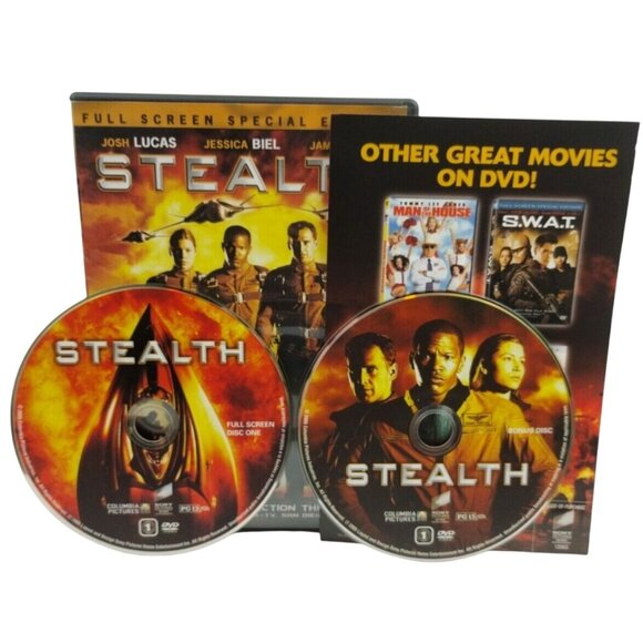Stealth Action Adventure Two Disc Full Screen Edition Jamie Foxx Jessica Biel - Picture 1 of 4